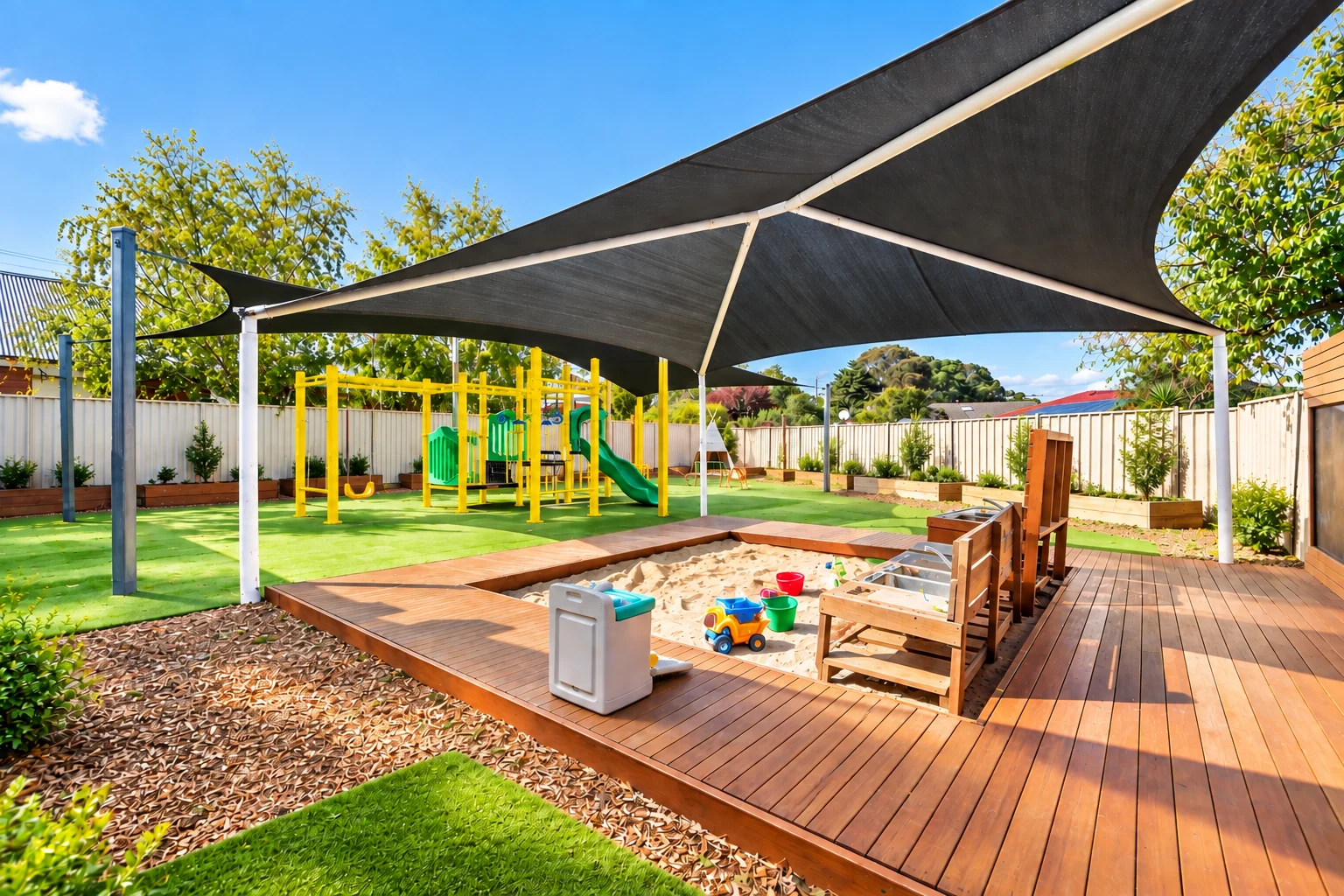 The real Kidz R Kidz outdoor playground at 30 Stirling Avenue, Cranbourne North